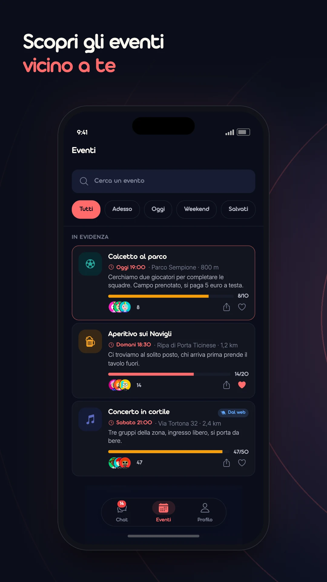 Convosphere: Events Nearby screenshot