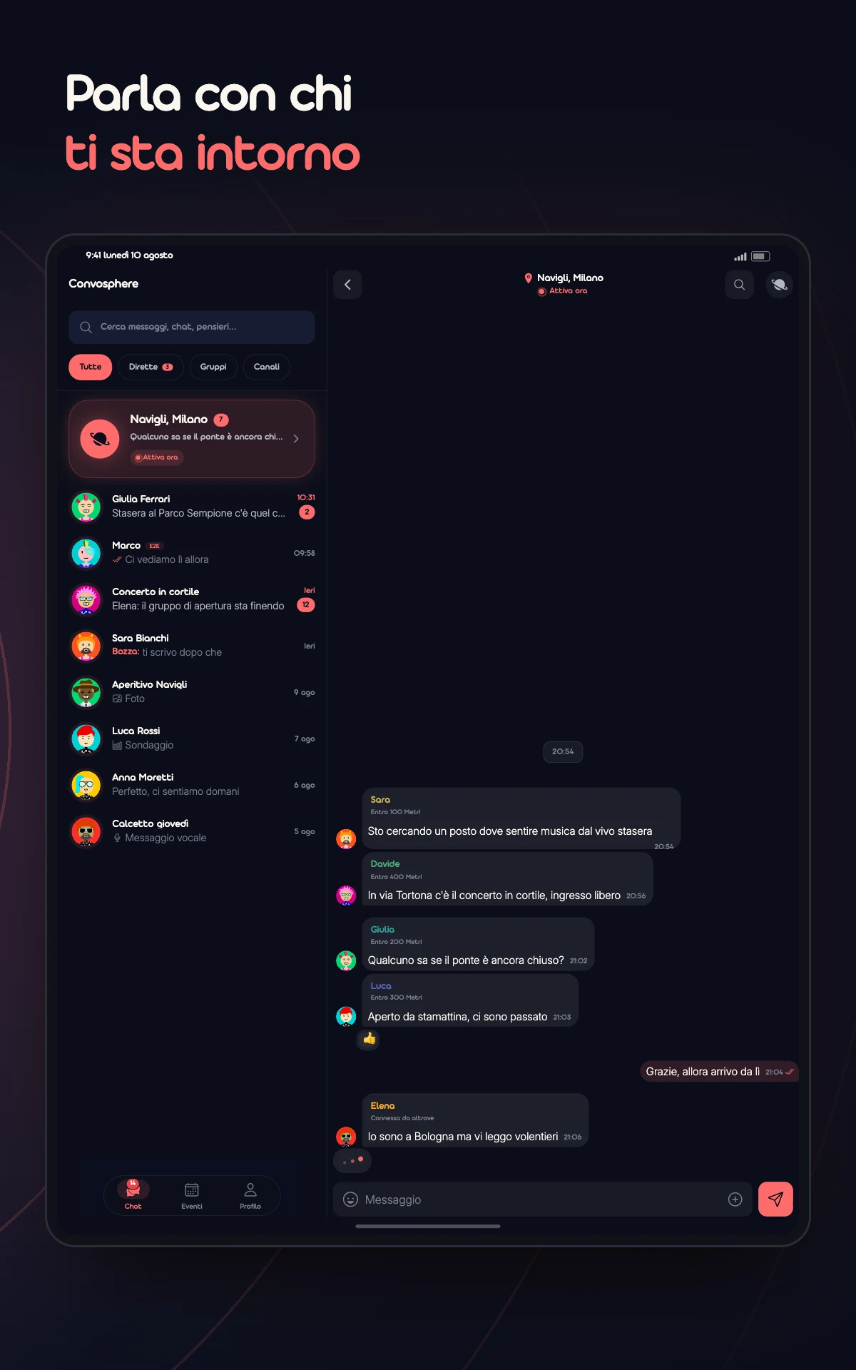 Convosphere: Events Nearby screenshot