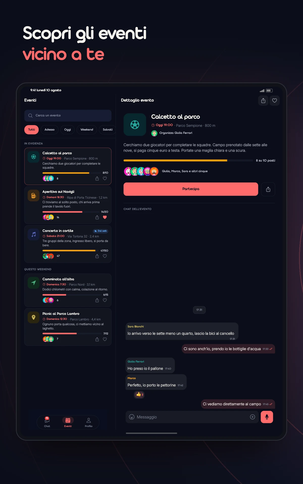 Convosphere: Events Nearby screenshot